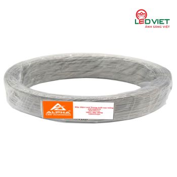 Dây điện đồng trong suốt 2 x 0,25mm