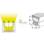 Dây Silicon Top View U16x16