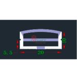 Dây Silicon Top View U20x10