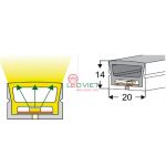 Dây Silicon Top View U20x14