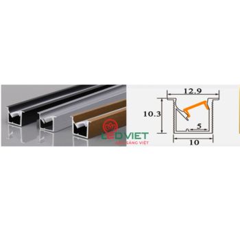 Thanh nhôm định hình 1010GN-WR08 đen-vàng