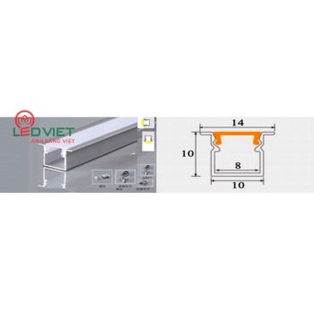 Thanh nhôm định hình 1010A-956WR