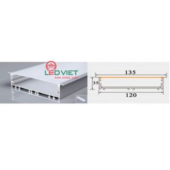 Thanh nhôm định hình 12035A-62YR