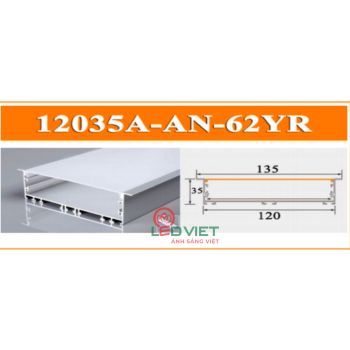 Thanh nhôm định hình 12035A-AN-62YR