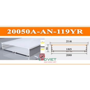 Thanh nhôm định hình 20050A-AN-119YR