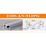 Thanh nhôm định hình 2109-AN-512PG