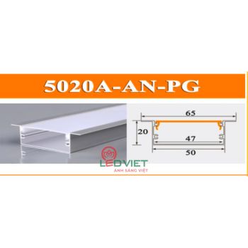 Thanh nhôm định hình 5020A-AN-PG