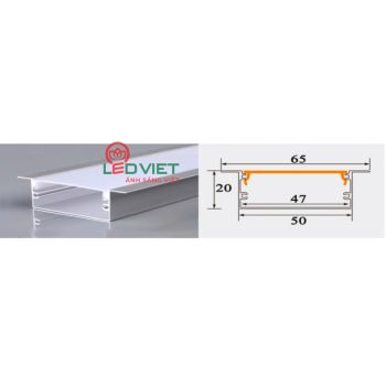 Thanh nhôm định hình 5020A-MS