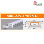 Thanh nhôm định hình 508-AN-1707YR 200m