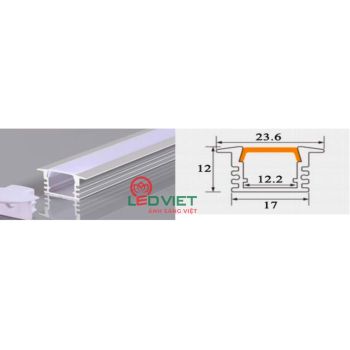 Thanh nhôm định hình 605-1712SD