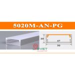 Thanh nhôm định hình 5020M-AN-PG
