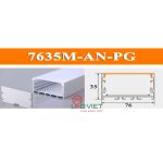 Thanh nhôm định hình 7635M-AN-PG