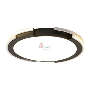 Đèn ốp trần cao cấp OT75T đen