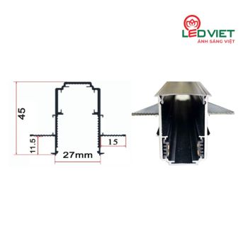 Thanh ray nam châm tai liền loại 2 TRNCTL2-112-2m