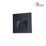 Đèn âm bậc vuông đen LVCL-CT-01-2W