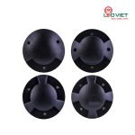 Đèn led âm đất dẫn lối đen LVCL-AD-04-3W-N