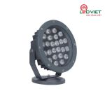 Đèn Led chiếu điểm tròn xám LVCL-CD-01-24W
