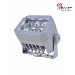 Đèn Led chiếu điểm vuông xám cao cấp LVCL-RC-02-18W