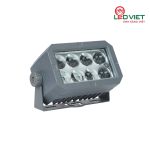 Đèn Led chiếu điểm vuông xám cao cấp LVCL-RC-02-24W