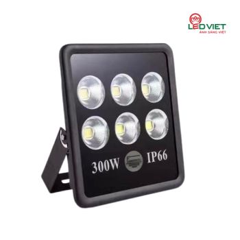 Đèn pha Led chén vuông LVFL02 300W chip Lumileds nguồn Done