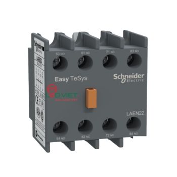 Khối tiếp điểm phụ gắn mặt trước Schneider LAEN22