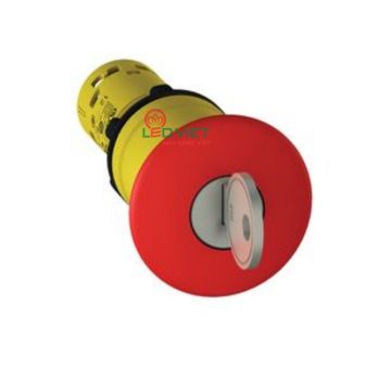Nút dừng khẩn cấp Ø40 mở bằng chìa khóa XB7NS9445