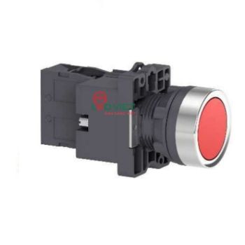 Nút nhấn có đèn báo Ø22 220V AC XA2AW34M1