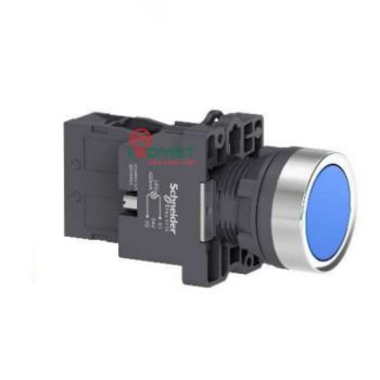 Nút nhấn có đèn báo Ø22 220V AC XA2AW36M1