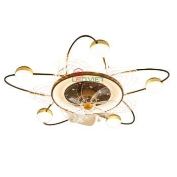 Quạt đèn ốp trần trang trí 6832/5