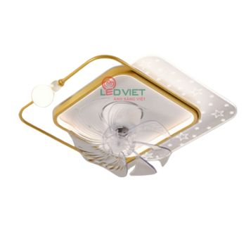 Quạt đèn ốp trần trang trí Z617
