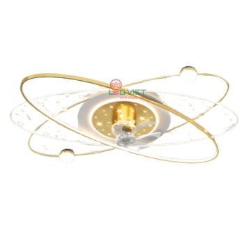 Quạt đèn ốp trần trang trí ZY663