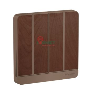 Bộ công tắc bốn 2 chiều 16AX có đèn LED E8334L2LED_WD_G19