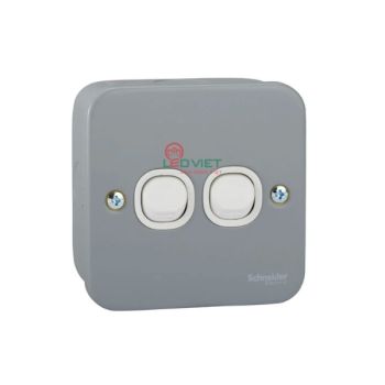 Bộ công tắc đôi 1 chiều 10A ESM32_1_2AR_G19