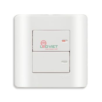 Bộ công tắc đôi 1 chiều 16A Schneider E8432_1_G19