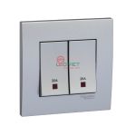 Bộ công tắc đôi 2 cực 20A Vivace KB32D20NE_AS_G19