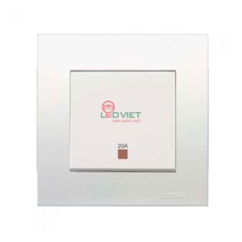 Bộ công tắc đơn 2 cực 20A Vivace KB31D20NE_WE_G19