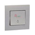 Bộ nút nhấn chuông 10A Vivace KB31BPB_AS_G19
