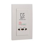 Bộ ổ cắm dao cạo râu Schneider KBT727V_WE_G19
