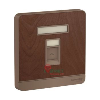 Bộ ổ cắm điện thoại đơn E8331RJS4_WD_G19