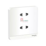Bộ ổ cắm đôi 2 chấu 10A E83426U2_WE_G19