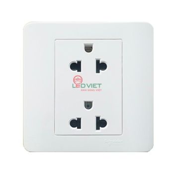 Bộ ổ cắm đôi 3 chấu 16A E84426UES2_WE_G19