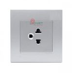 Bộ ổ cắm đơn 3 chấu 16A Vivace KB426UEST_AS_G19