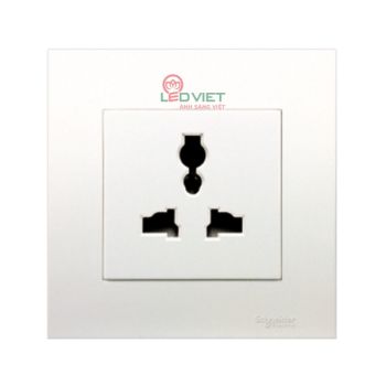 Bộ ổ cắm đơn đa năng 13A Schneider Vivace KB413S