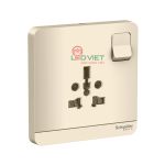Bộ ổ cắm đơn đa năng 16A có công tắc E8315TS_WG_G19