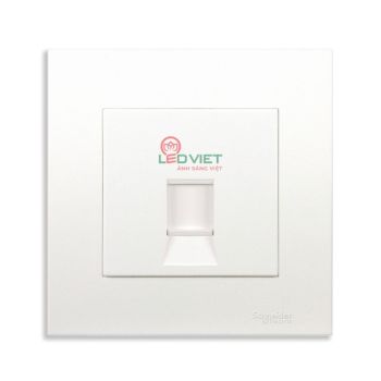 Bộ ổ cắm mạng cat5e đơn Vivace KB31RJ5E_WE