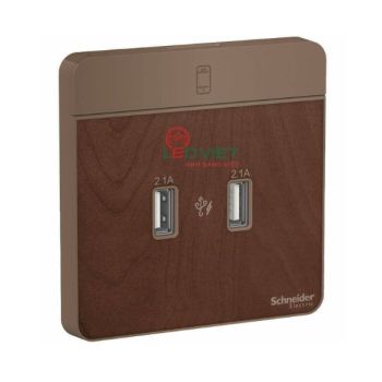 Bộ ổ sạc USB đôi 2.1A E8332USB_WD_G19