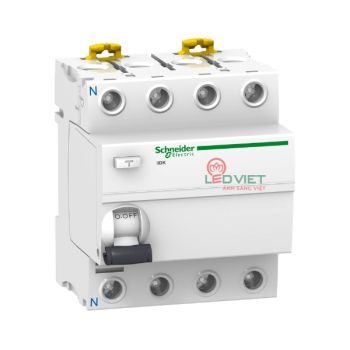 Cầu dao chống rò Schneider iID K 40A 4P 30mA A9R50440