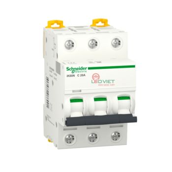 Cầu dao tự động Acti9 MCB iK60N 6A 3P A9K24306