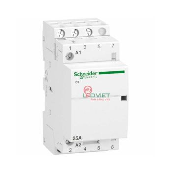 Contactor Schneider iCT 3P 25A 3NO 240VAC A9C20833