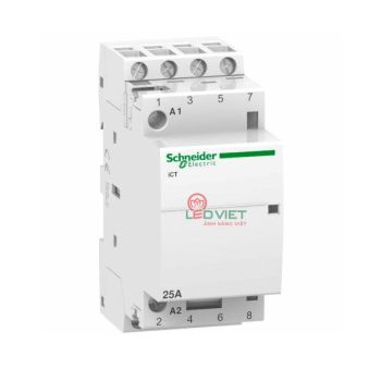 Contactor Schneider iCT 4P 25A 4NO 240VAC A9C20834